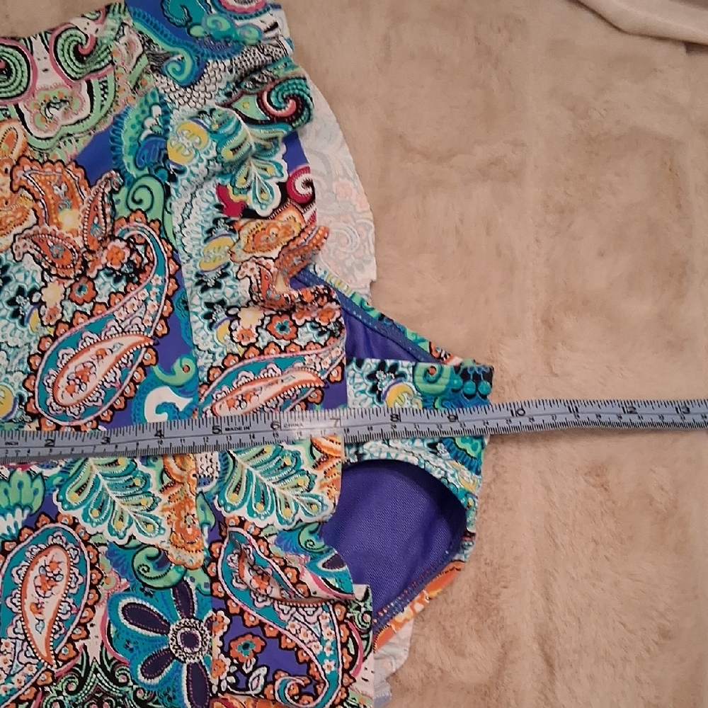 Colorful Paisley Bikini Bottoms - Picture 7 of 8